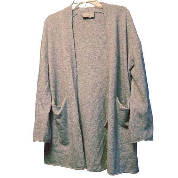 Everlane Open Front Wool Blend Cozy Long Cardigan - Picture 1 of 4